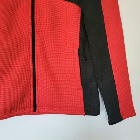 Spyder Men's - S District Full Zip Fleece Jacket - Racing Red - Picture 4 of 9